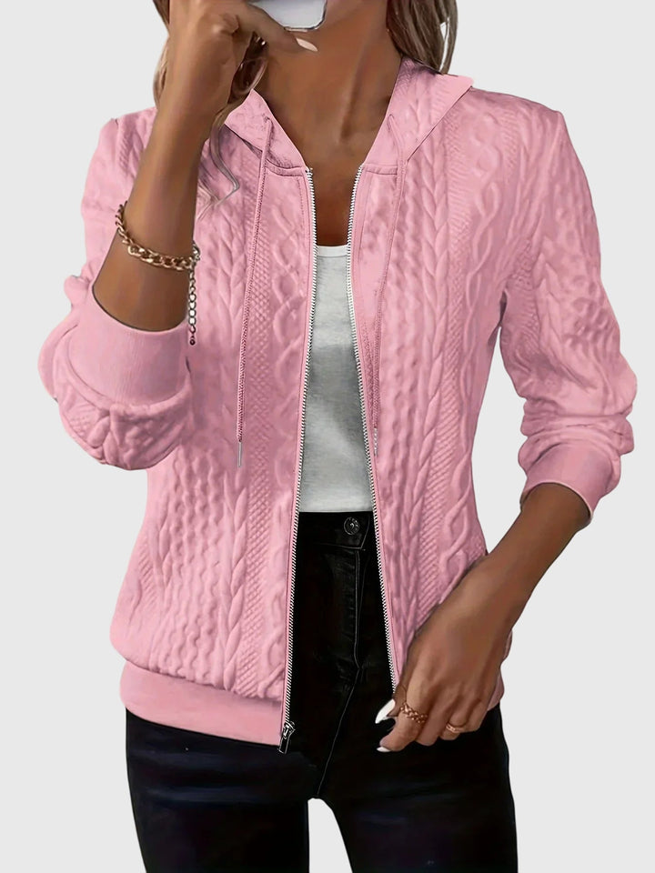 Lena™ - Bluza z kapturem na zamek
