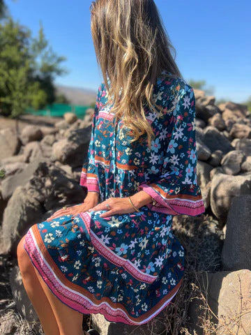 Amelia | Letnia Sukienka w Kwiaty