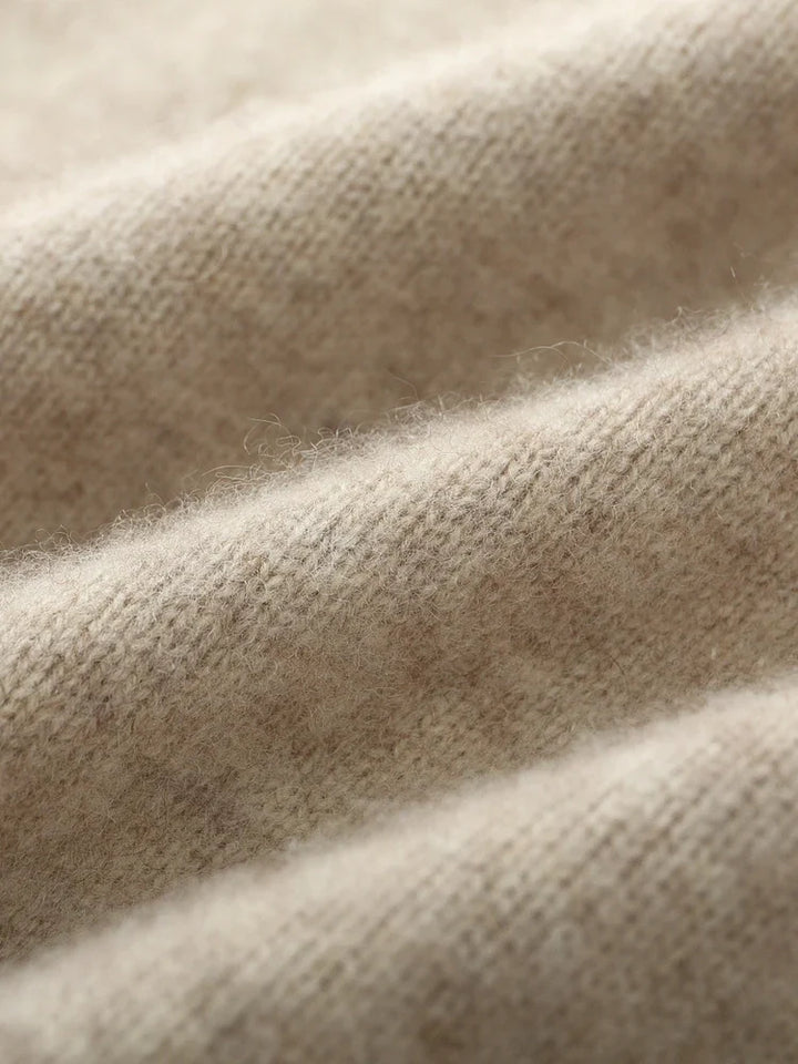 Męski sweter rozpinany z wełny merino – 100% australijska wełna, elegancki kardigan z zamkiem