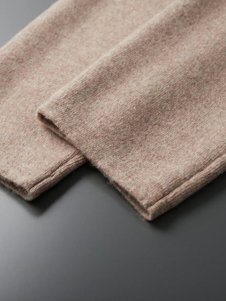 Luksusowe spodnie męskie z australijskiej wełny merino – 100% merino premium