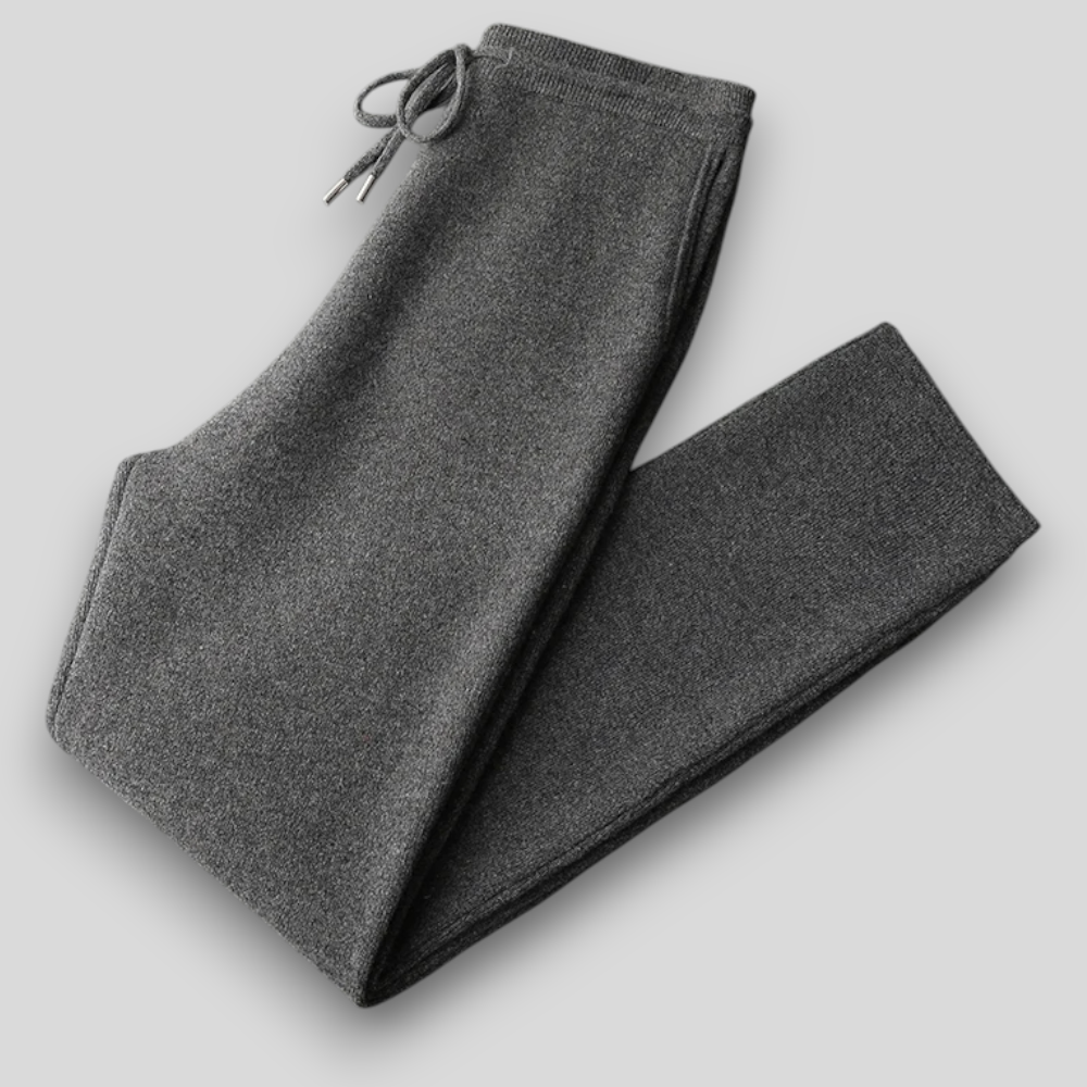 Luksusowe spodnie męskie z australijskiej wełny merino – 100% merino premium