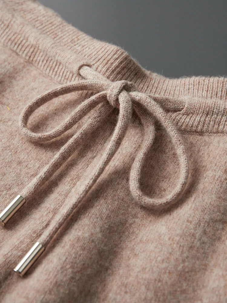 Luksusowe spodnie męskie z australijskiej wełny merino – 100% merino premium