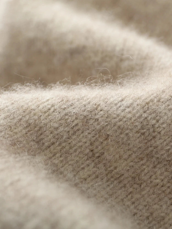 Męski sweter rozpinany z wełny merino – 100% australijska wełna, elegancki kardigan z zamkiem