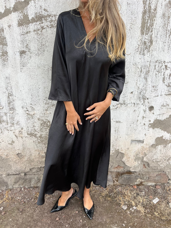 Natalia | Elegancka Bawełniana Sukienka Maxi