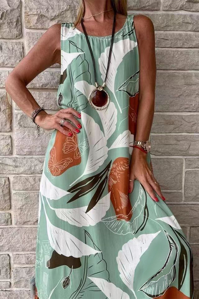 Lena | Letnia Sukienka Boho w Kwiaty