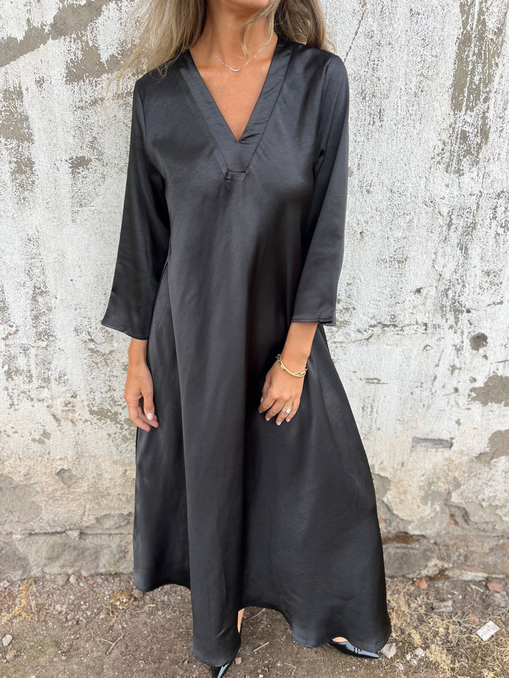 Natalia | Elegancka Bawełniana Sukienka Maxi