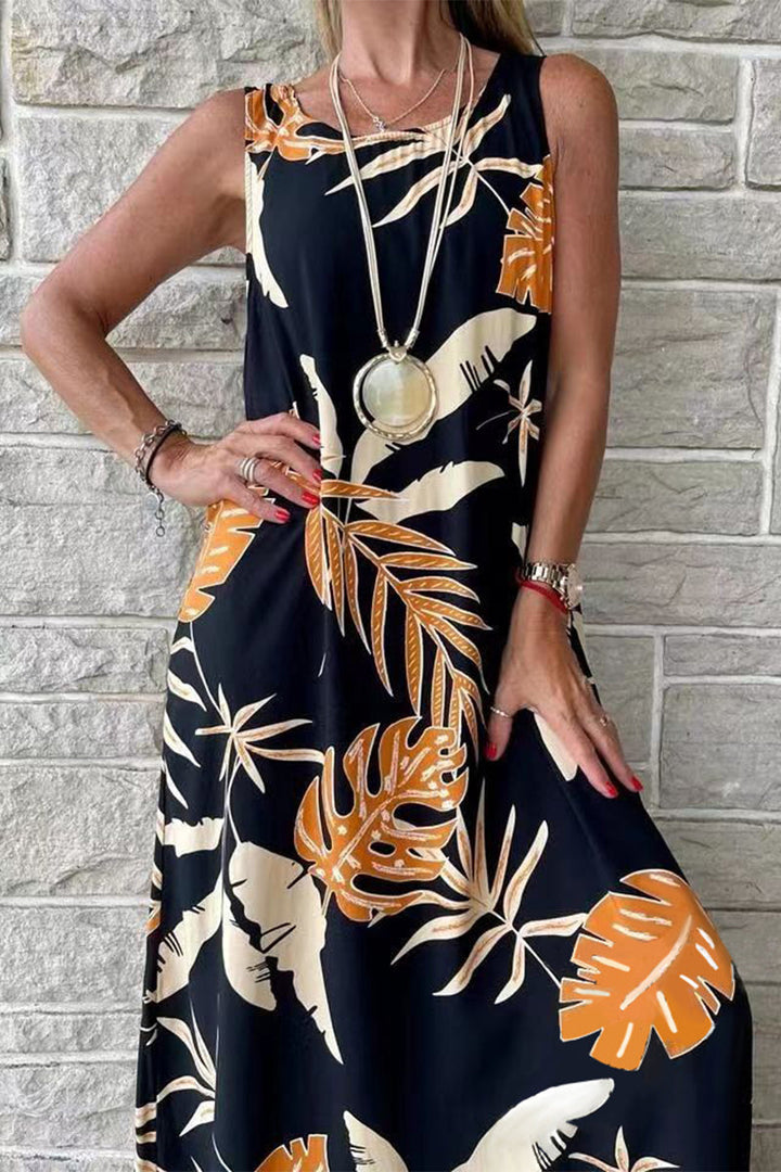 Lena | Letnia Sukienka Boho w Kwiaty