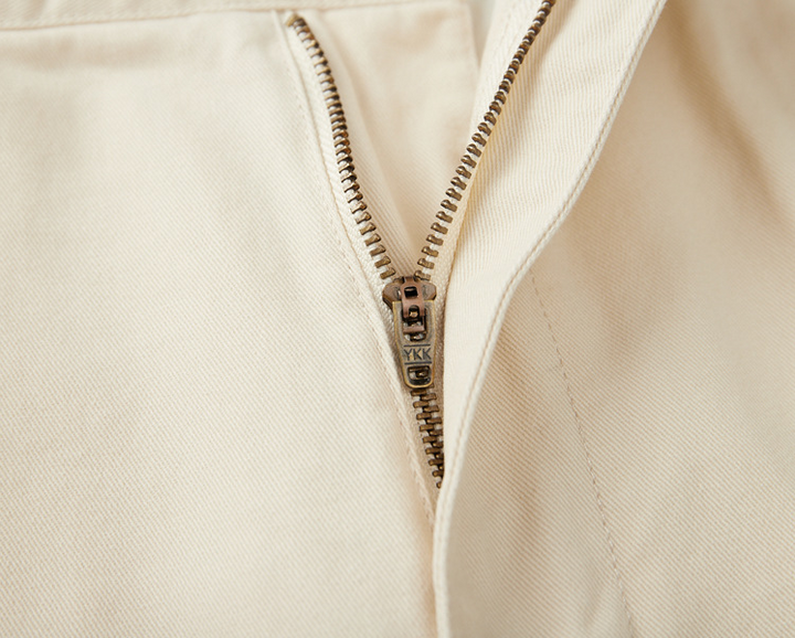 Męskie bawełniane spodnie chino slim fit z kieszeniami