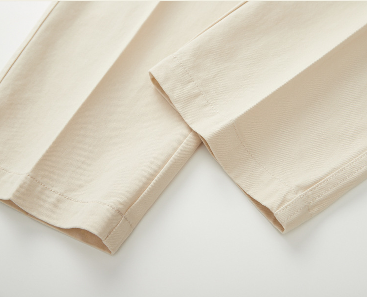 Męskie bawełniane spodnie chino slim fit z kieszeniami